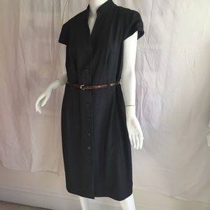 Calvin Klein 18W sheath career dress cap sleeve